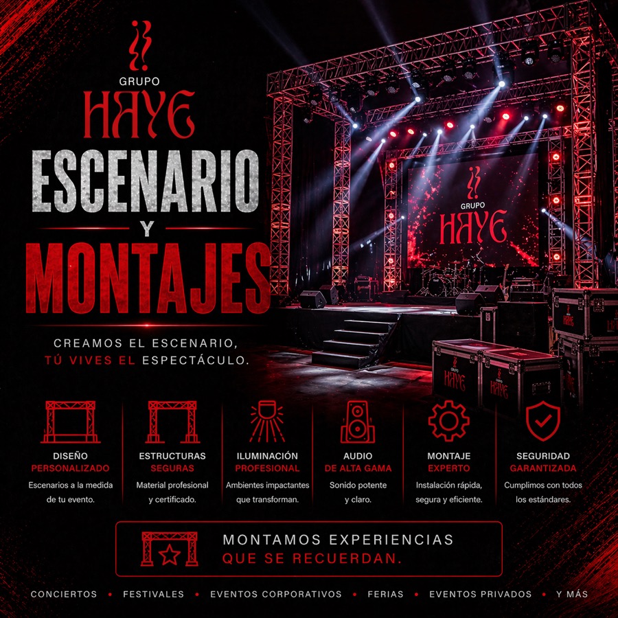 Escenario y montaje