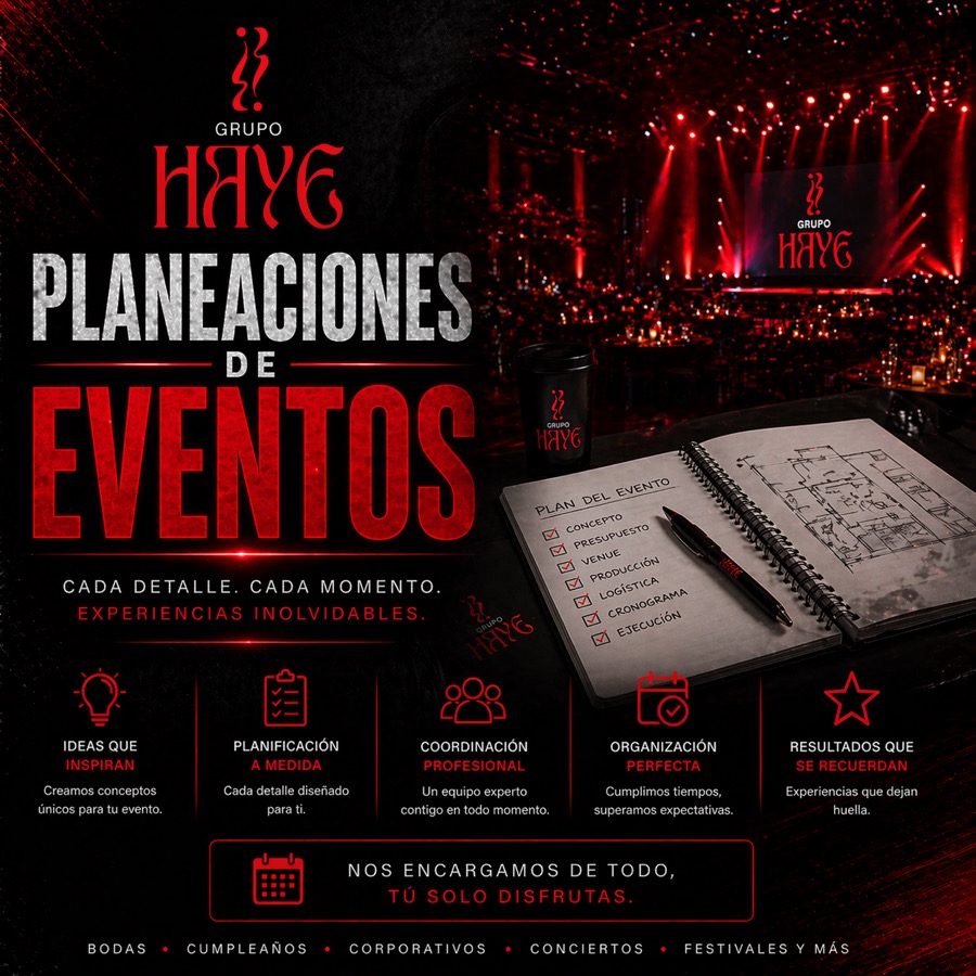 Planeación de evento