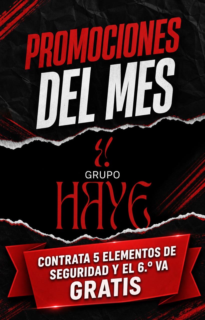 Promoción: Equipo de seguridad